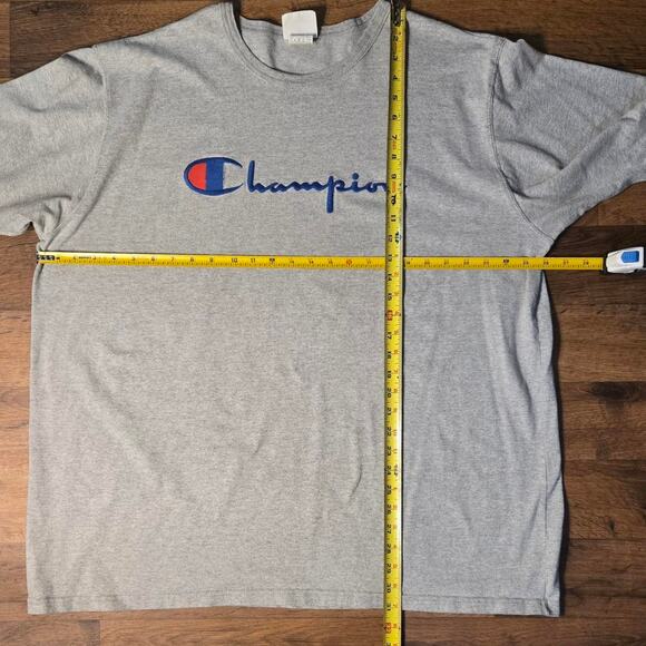 Vintage grey champion t shirt size 3xl - Picture 6 of 7